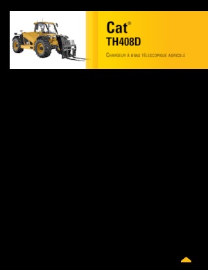 Sollevatori Telescopici Fissi Caterpillar TH408D
