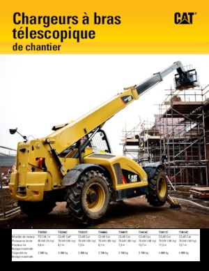 Sollevatori Telescopici Fissi Caterpillar TH417C