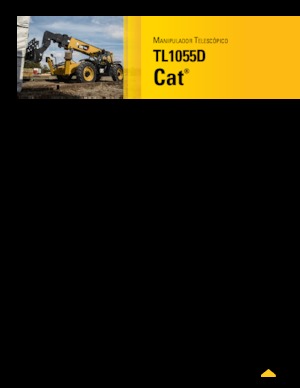 Sollevatori Telescopici Fissi Caterpillar TL1055D