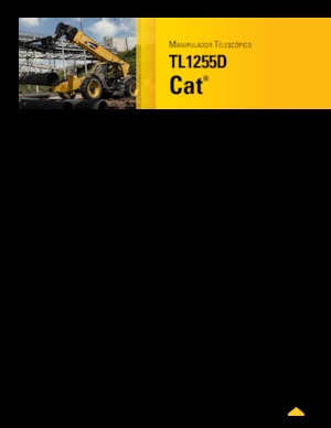 Sollevatori Telescopici Fissi Caterpillar TL1255D