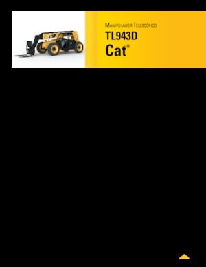 Sollevatori Telescopici Fissi Caterpillar TL943D