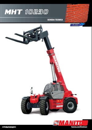 Sollevatori Telescopici Fissi Manitou MHT 10230