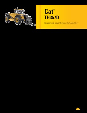 Sollevatori Telescopici Fissi Caterpillar TH357D