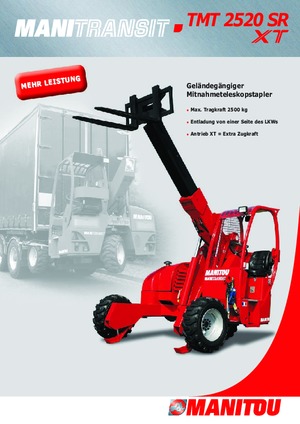 Carrelli elevatori telescopici per autocarro Manitou TMT 25.20 SR *