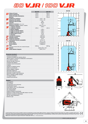 Piattaforme aeree verticali Manitou 100 VJR Evolution