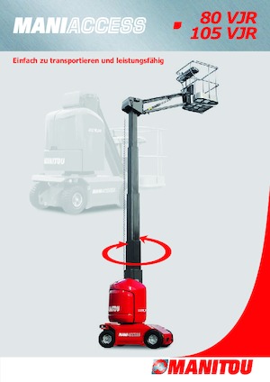 Piattaforme aeree verticali Manitou 105 VJR