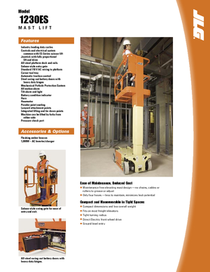 Piattaforme aeree verticali JLG 1230ES