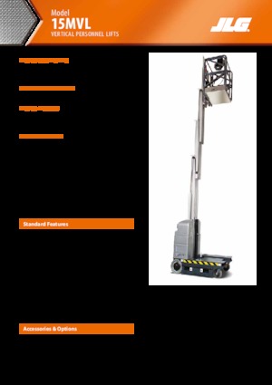 Piattaforme aeree verticali JLG 15MVL