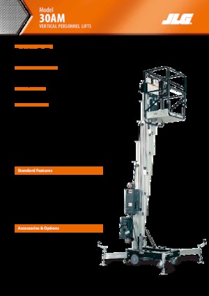 Piattaforme aeree verticali JLG 30AM