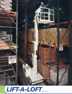 Piattaforme aeree verticali Lift-A-Loft AMV36-19