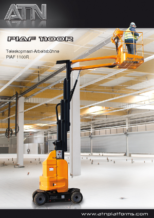Piattaforme aeree verticali ATN Piaf 1100 R