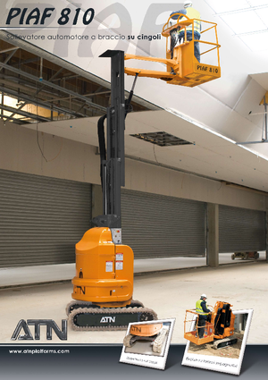 Piattaforme aeree verticali ATN Piaf 810