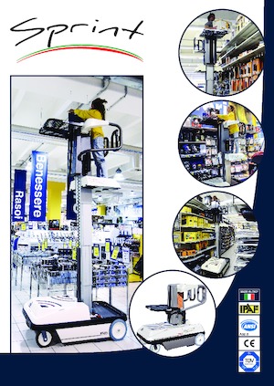 Piattaforme aeree verticali Bravi Sprint