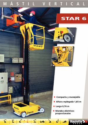 Piattaforme aeree verticali Haulotte Star 6