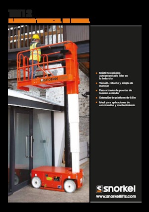 Piattaforme aeree verticali Snorkel TM12