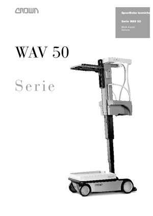 Piattaforme aeree verticali Crown Wav 50-118