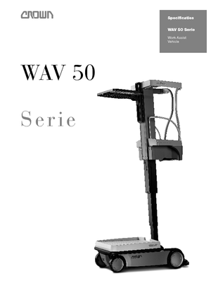 Piattaforme aeree verticali Crown Wav 50-118