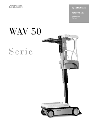 Piattaforme aeree verticali Crown Wav 50-118