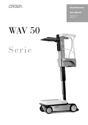 Piattaforme aeree verticali Crown Wav 50-118