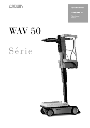 Piattaforme aeree verticali Crown Wav 50-118