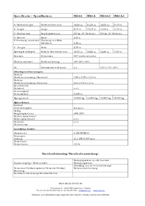 Piattaforme aeree telescopiche cingolate Aichi SR21AJ