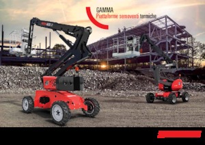 Piattaforme aeree telescopiche gommate Manitou 260 TJ-X