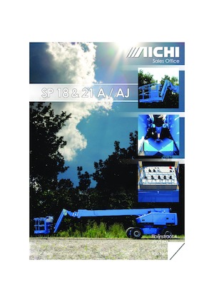 Piattaforme aeree telescopiche gommate Aichi SP21A