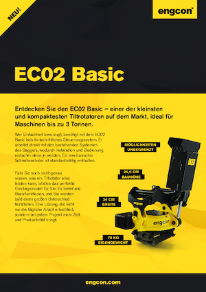 Rotatori oscillanti engcon EC02B