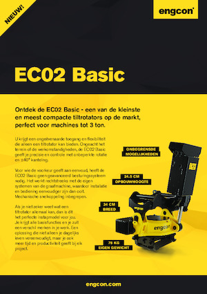 Rotatori oscillanti engcon EC02B