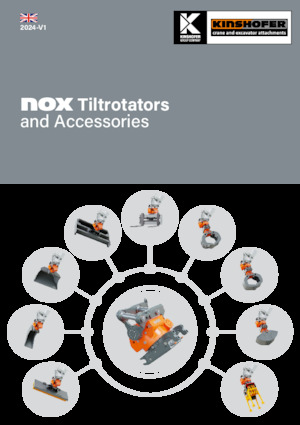 Rotatori oscillanti Kinshofer TR19NOX