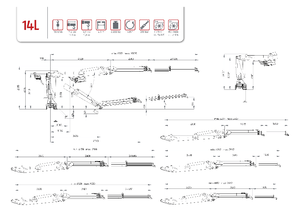 Gru per autocarro per legname PENZ 14 L 10.10