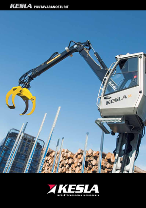 Gru per autocarro per legname Kesla 2010 T