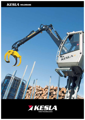 Gru per autocarro per legname Kesla 2010 T