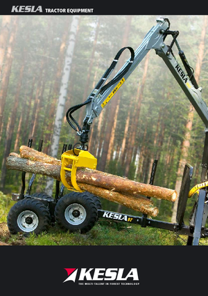 Gru per autocarro per legname Kesla 304