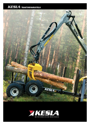 Gru per autocarro per legname Kesla 304