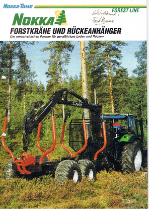 Gru per autocarro per legname Nokka 3970 H