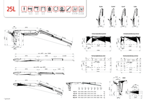 Gru per autocarro per legname PENZ 25 L 10.0