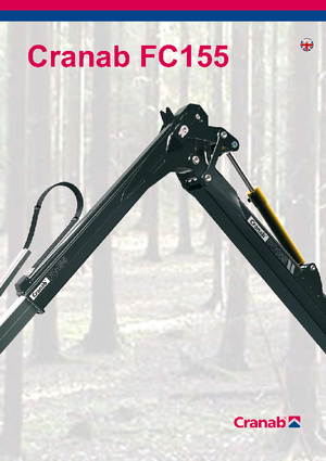 Gru per autocarro per legname Cranab FC 155/7.5