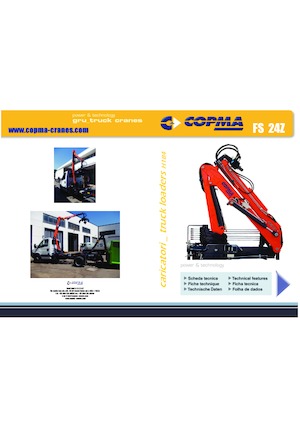 Gru per autocarro per legname COPMA 2000 FS 24 Z 1