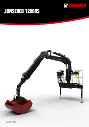 Gru per autocarro per legname Jonsered J 1200RS 89