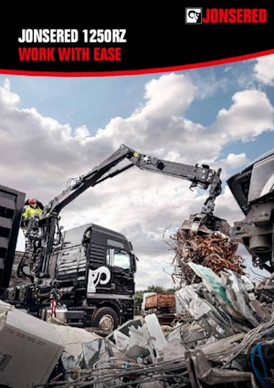 Gru per autocarro per legname Jonsered J 1250RZ 79