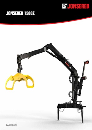 Gru per autocarro per legname Jonsered J 1500Z 80