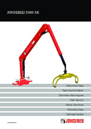 Gru per autocarro per legname Jonsered J 2080SR 91