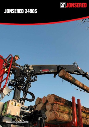 Gru per autocarro per legname Jonsered 2490 S 95 