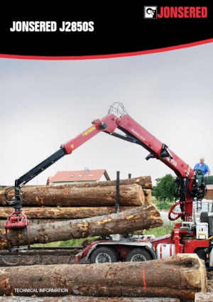 Gru per autocarro per legname Jonsered 2850 S 97 