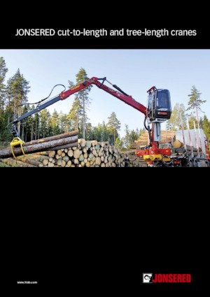 Gru per autocarro per legname Jonsered 2990 SR 137 