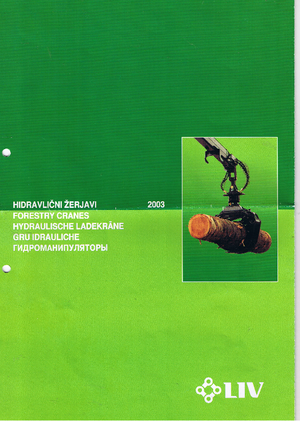 Gru per autocarro per legname LIV L 10.75 K