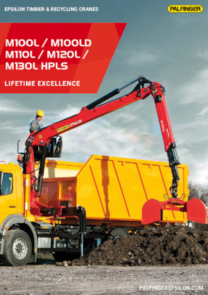 Gru per autocarro per legname Epsilon M 100 L 75