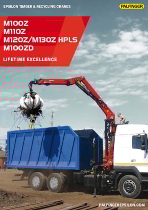 Gru per autocarro per legname Epsilon M 120 Z 96