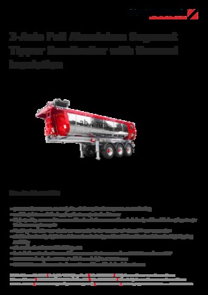 Semirimorchi ribaltabili Schwarzmüller 3-Axle Full Aluminium Segment Tipper Semitrailer with thermal insulation